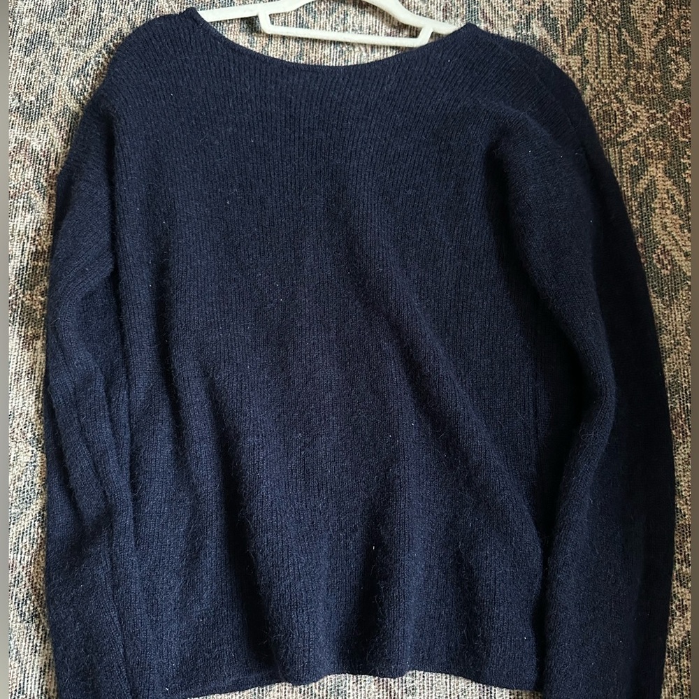 Navy Blue Cardigan - Picture 6 of 6